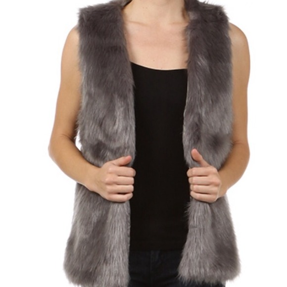 Beautiful fur vest.