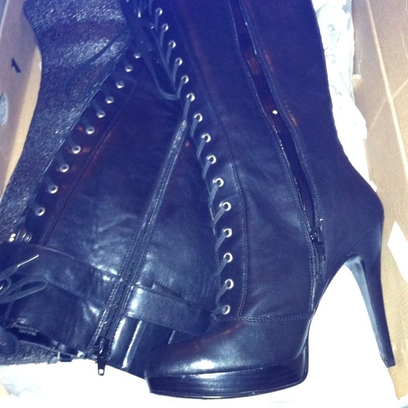 Nine West tall heel boots