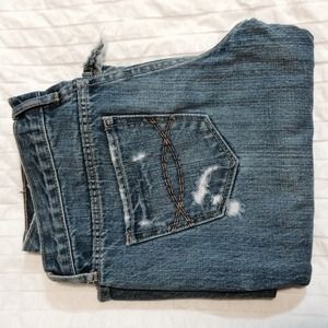 Abercrombie distressed jeans