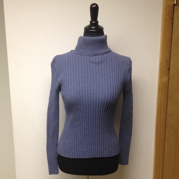 periwinkle turtleneck