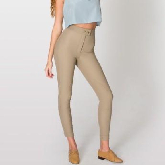 💥SOLD💥American Apparel Riding Pants in Taupe