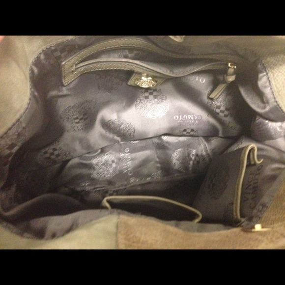 Hobo Bags are in! Vince Camuto suede & leather bag - Picture 2 of 4
