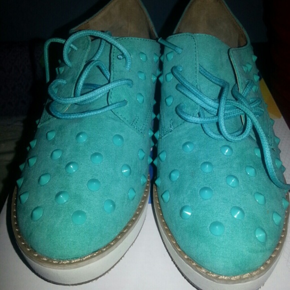 ALEXI STUDDED OXFORD - Picture 3 of 4
