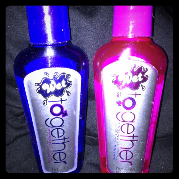 Wet together his and hers activating lube