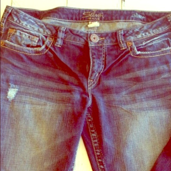Silver jeans