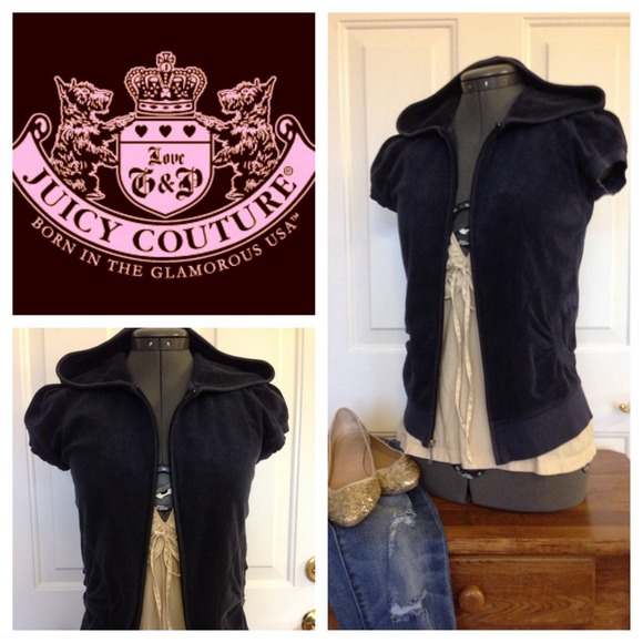Juicy Couture Other - 💕Juicy Couture💕FAB navy blue sweatshirt.