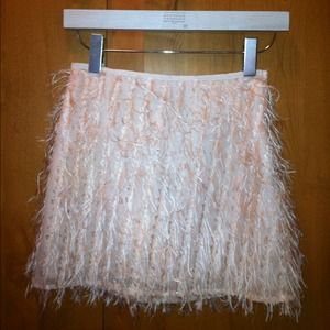 🎉Host Pick🎉Topshop Pink Feather Skirt