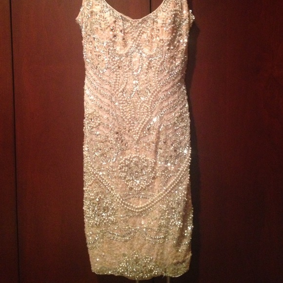 Jovani blush dress 2954 - Picture 3 of 4