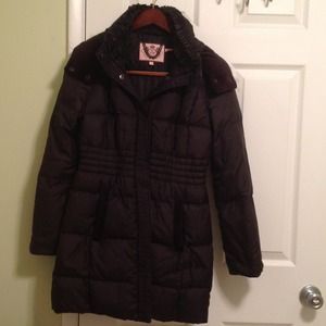 Puffer jacket and ugg boots