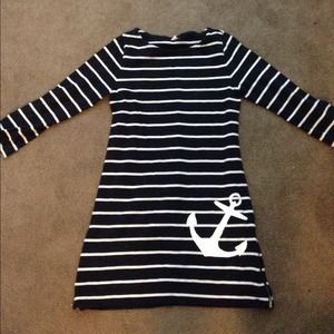 J. Crew Anchor Dress