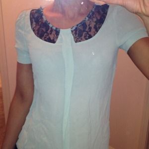 Forever 21 Peter Pan collar top