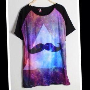 Mustache Galaxy Shirt