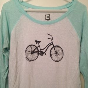 BillaBong baseball bike tee