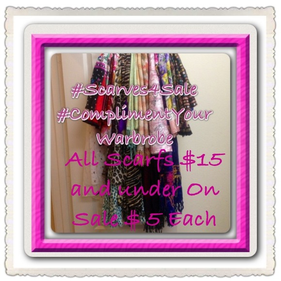 Fashion Must Have Scarfs & Shawls $15 and under
