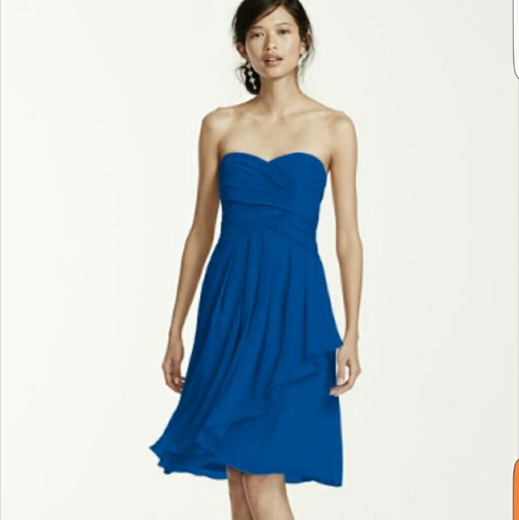 Plus size royal blue party dress!