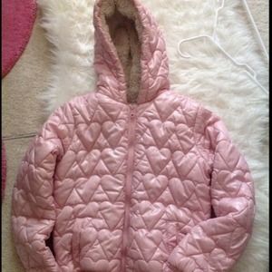 🌟Reduced🌟Old navy baby pink puffy jacket....