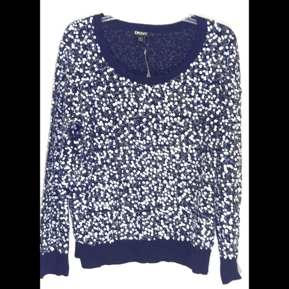 Sequin/lightweight top: great for any party all yr