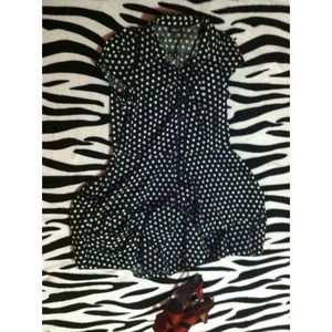 Vintage polka dot dress