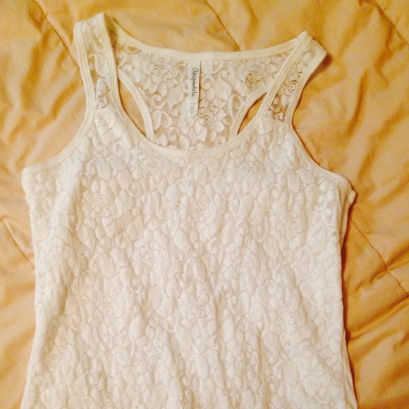 White Lace Cami ❤️
