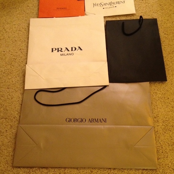 Hermes,YSL,BV,Prada,Gucci,GA,Burberry shopping bag - Picture 3 of 5