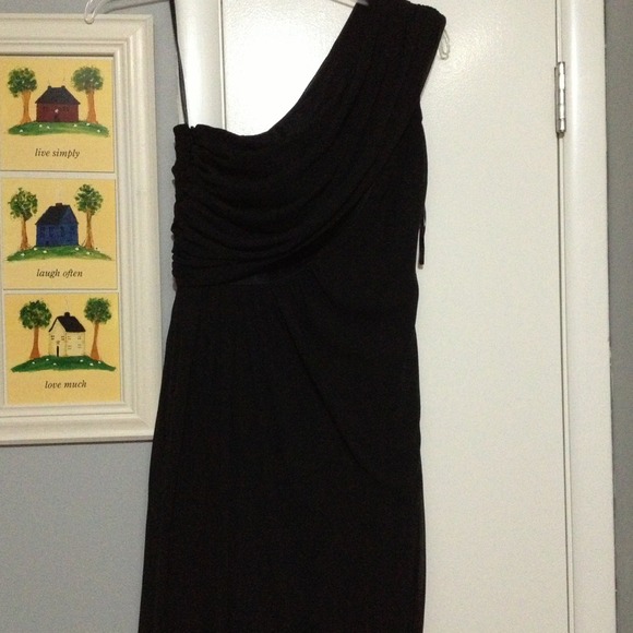 Dessy Collection one shoulder dress