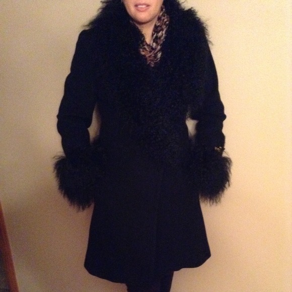🚩ON HOLD 🚩 J Percy Genuine Lambswool Black Coat