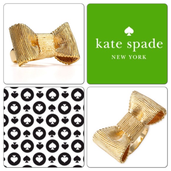Kate Spade New York All Wrapped Up Bow Ring NWT