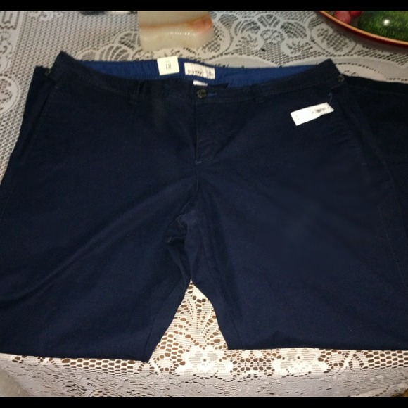 PRICE ✂️OLD NAVY PANTS 🌞 NWT NAVY BLUE