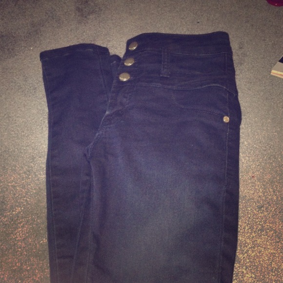 Refuge high waisted skinny jeans- Charlotte Russe