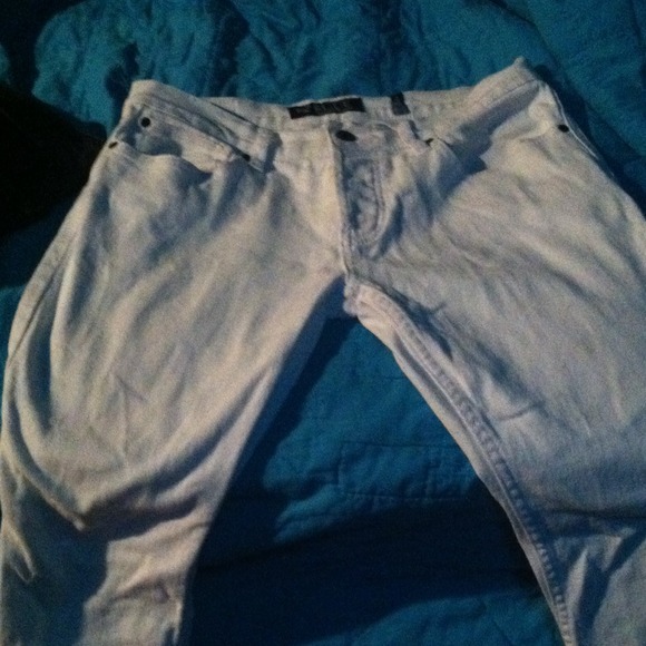 Rude white men's skinny jeans