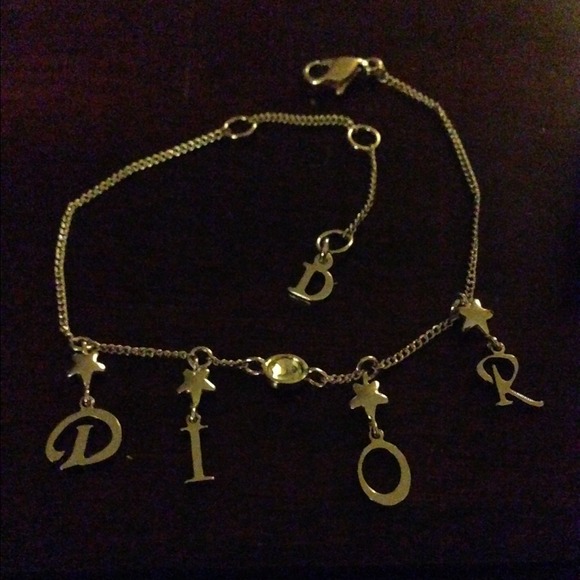 Dior Jewelry Authentic Christian Charm Braceletanklet Poshmark