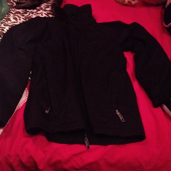 Black Columbia thick jacket!