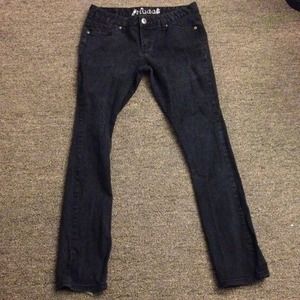 Black skinny jeans