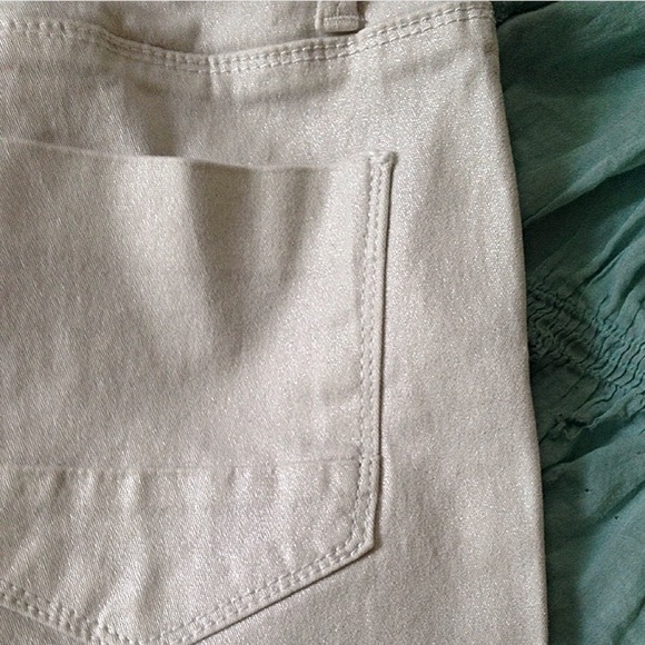 Target White Glitter Skinny Jeans - Picture 4 of 4