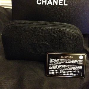 Authentic Chanel Cosmetic bag