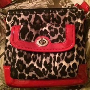 Coach park ocelot swing pack Reserved for @cmr1874