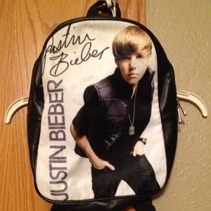 Justin bieber backpack!