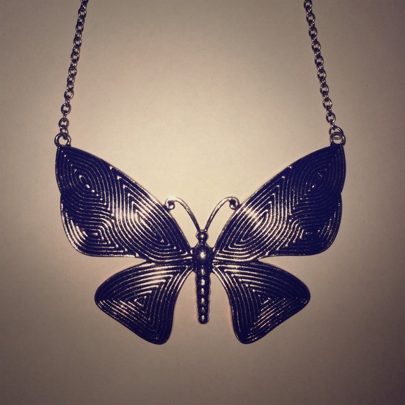 ZAD Large Butterfly Necklace
