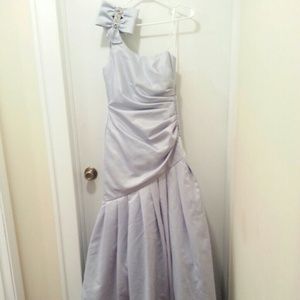 Beautiful light blue ball gown