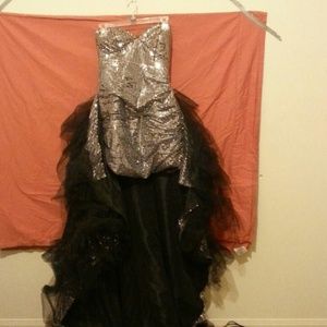 Jovani sequim high low dress