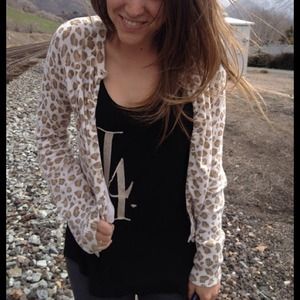 Leopard cardigan
