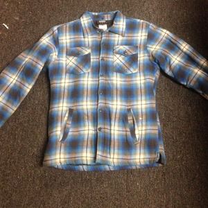 Mens long sleeve winter flannel