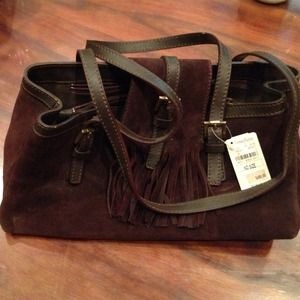 Authentic Burberry handbag. Unused with tags.