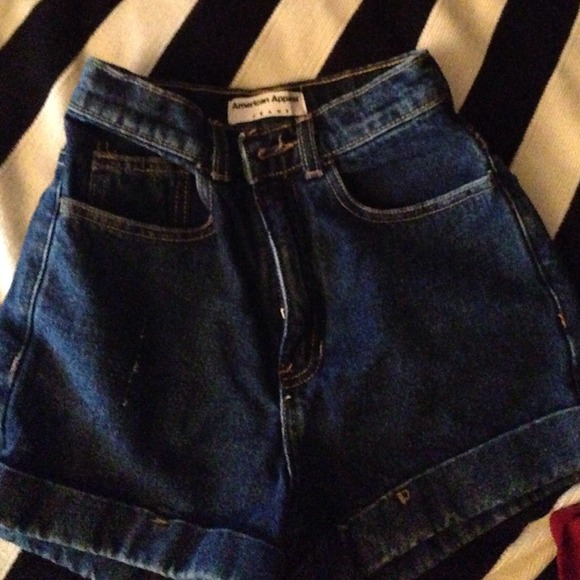 American Apparel high waisted shorts