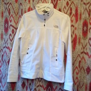REDUCED! White structured northface jacket!