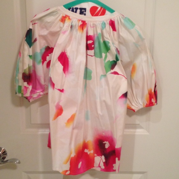 DvF watercolor blouse - Picture 2 of 3