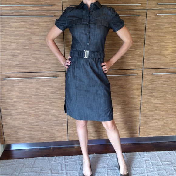 Calvin Klein grey dress