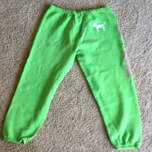 VS pink Capri sweatpants