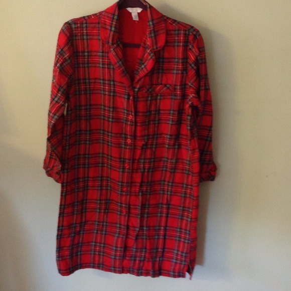 **reduced** Tartan Flannel Nightgown