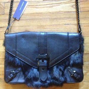 Rebecca Minkoff Bags - 🎉8X HP🎉Rebecca Minkoff Black Fur Clutch Purse Rebecca Minkoff Bags - 🎉8X HP🎉Rebecca Minkoff Black Fur Clutch Purse